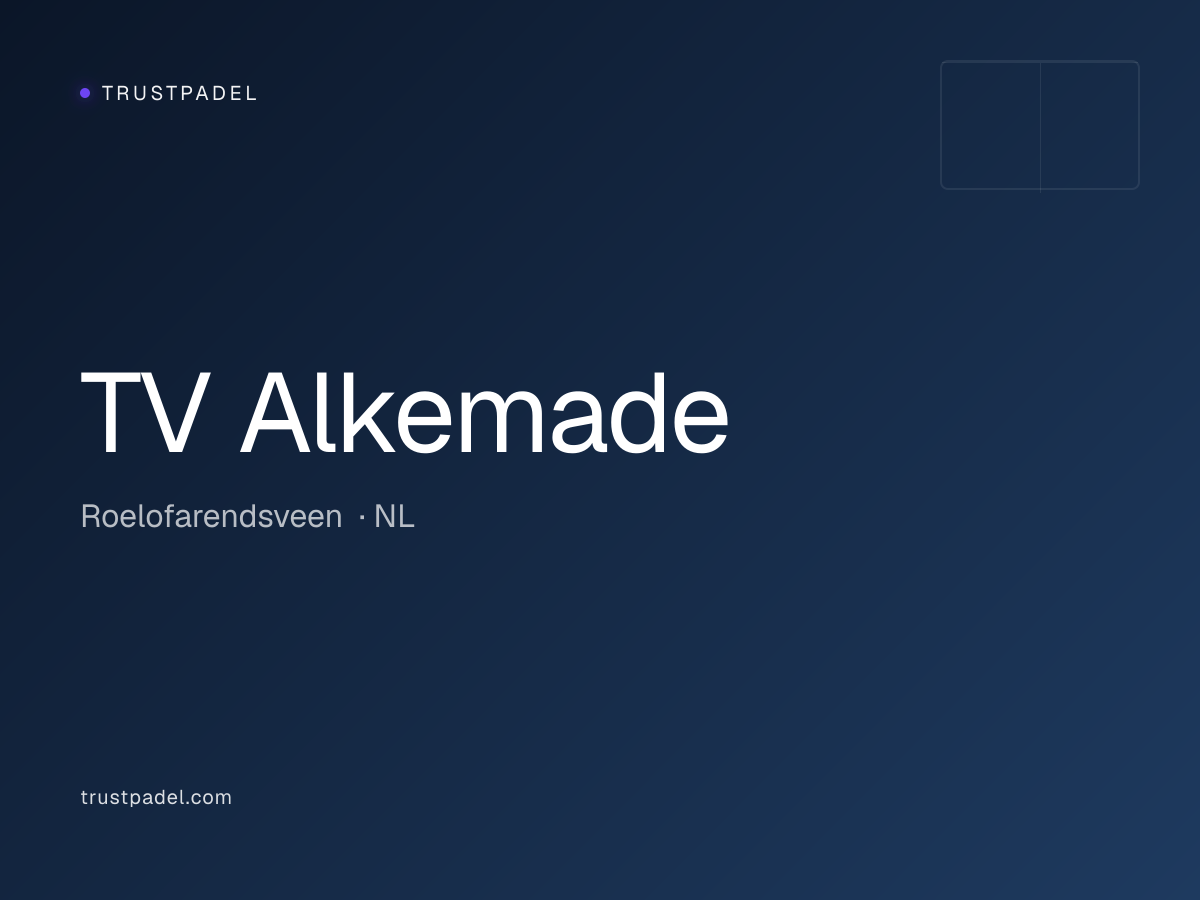 TV Alkemade padel club