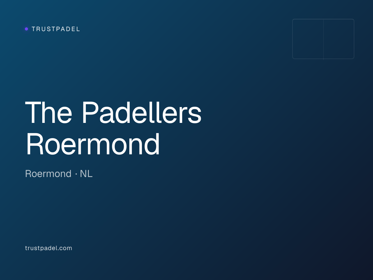 The Padellers Roermond padel club
