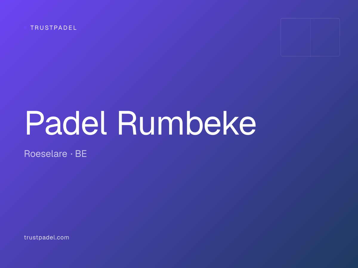 Padel Rumbeke padel club