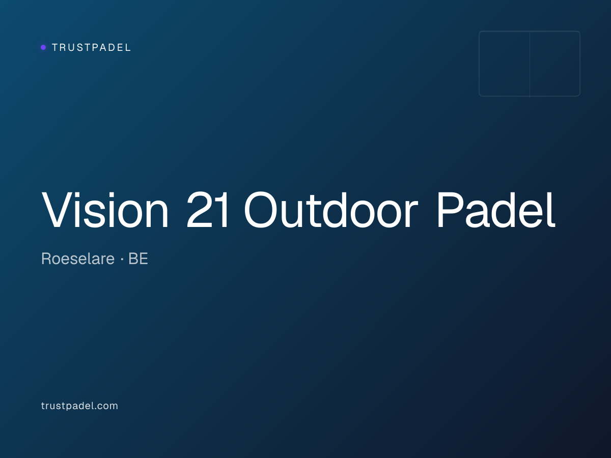 Vision 21 Outdoor Padel padel club