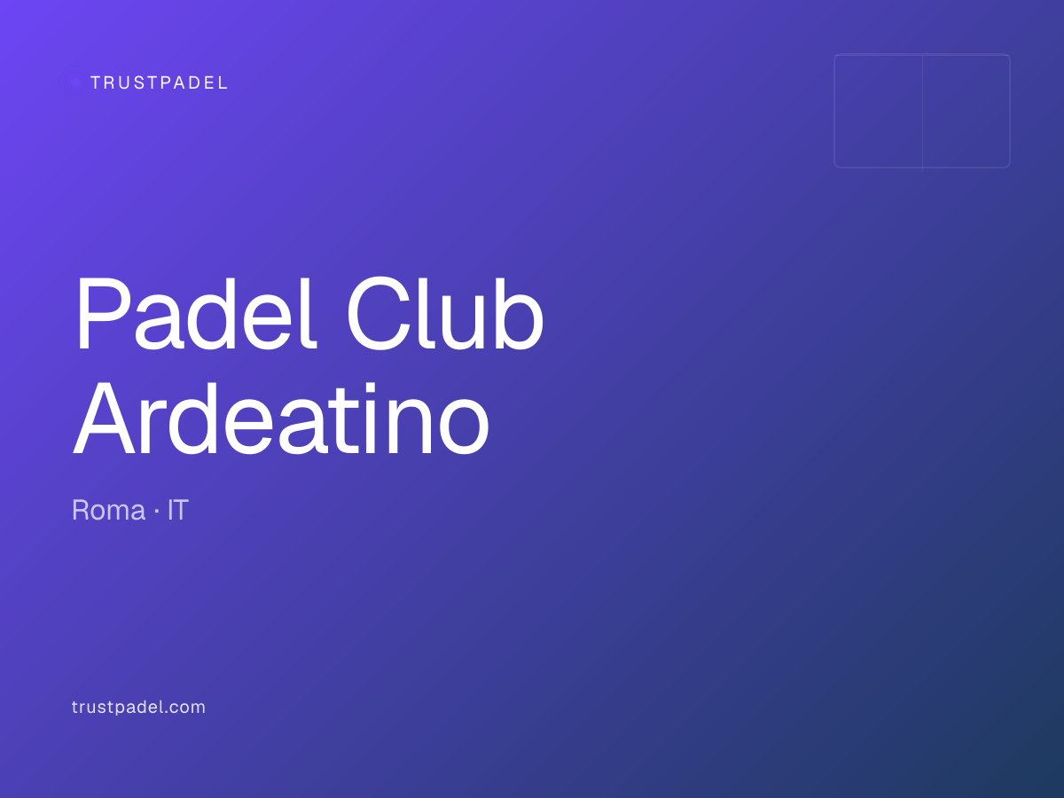 Padel Club Ardeatino padel club
