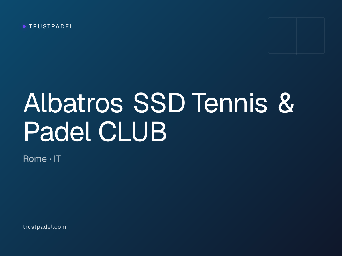 Albatros SSD Tennis & Padel CLUB padel club