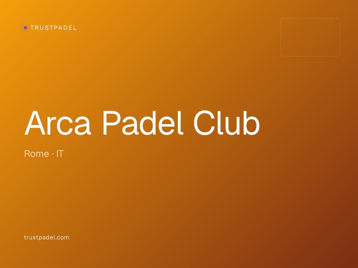 Arca Padel Club padel club