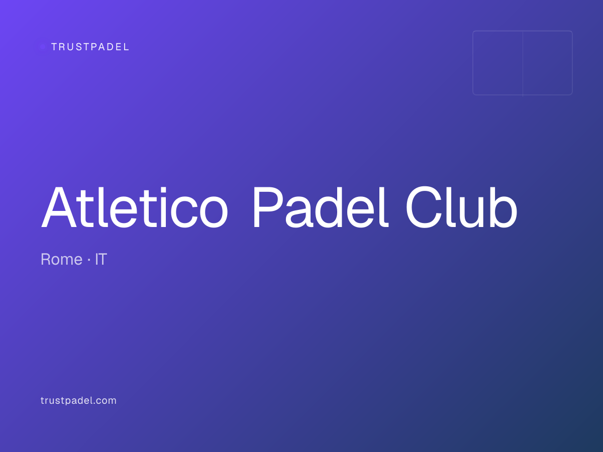 Atletico Padel Club padel club