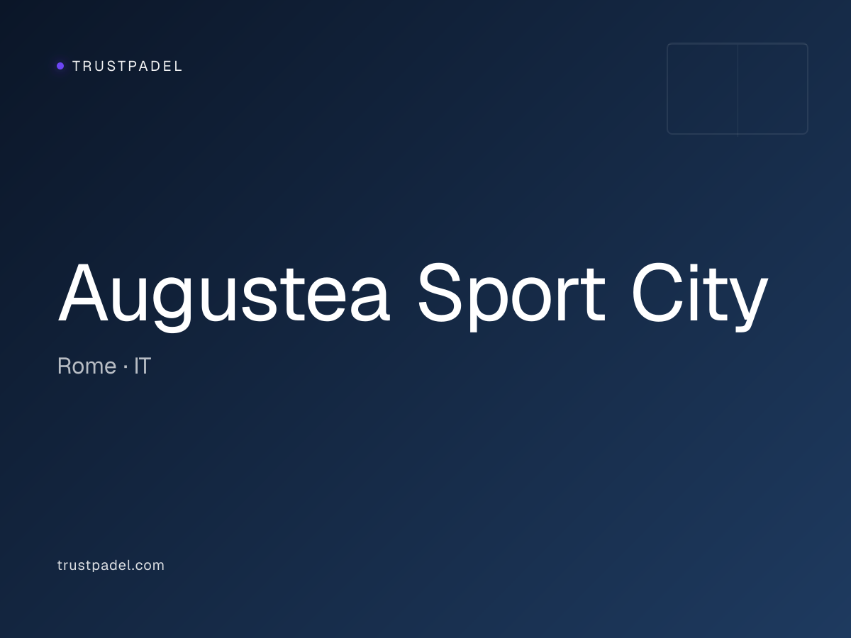 Augustea Sport City padel club