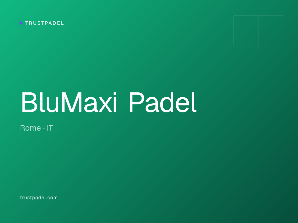 BluMaxi Padel padel club