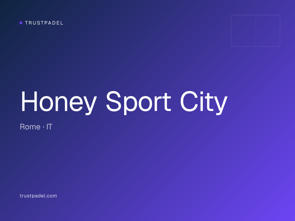 Honey Sport City padel club