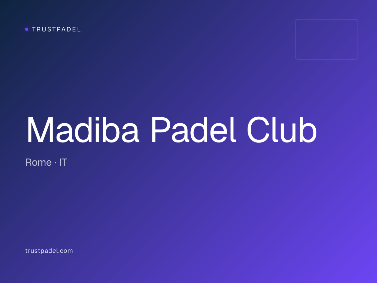Madiba Padel Club padel club
