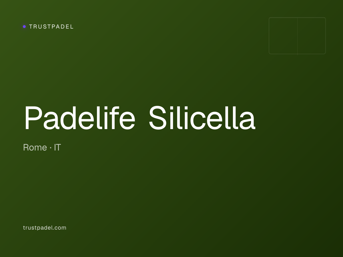 Padelife Silicella padel club