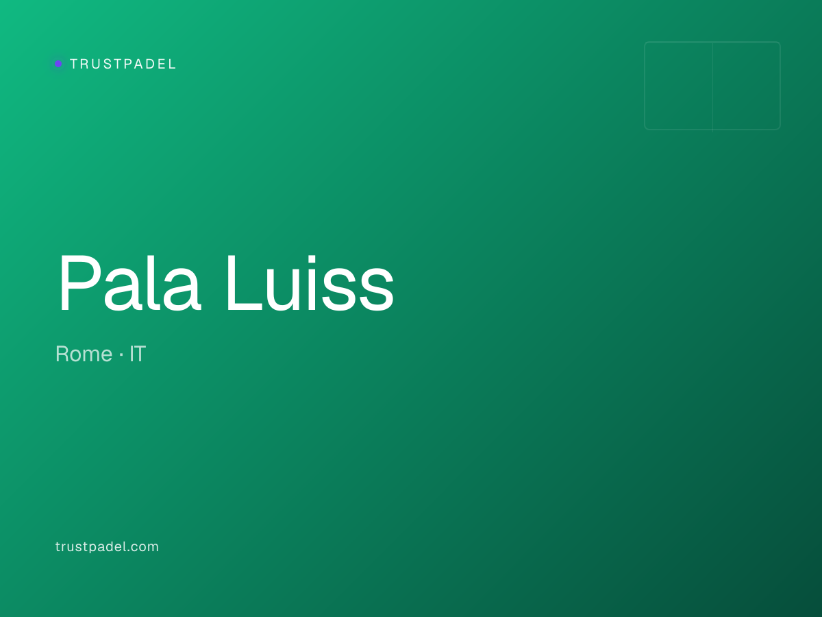 Pala Luiss padel club