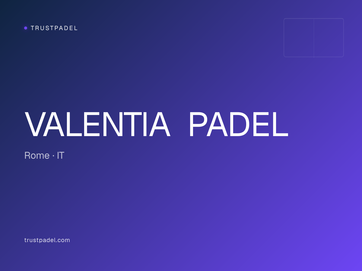 VALENTIA PADEL padel club