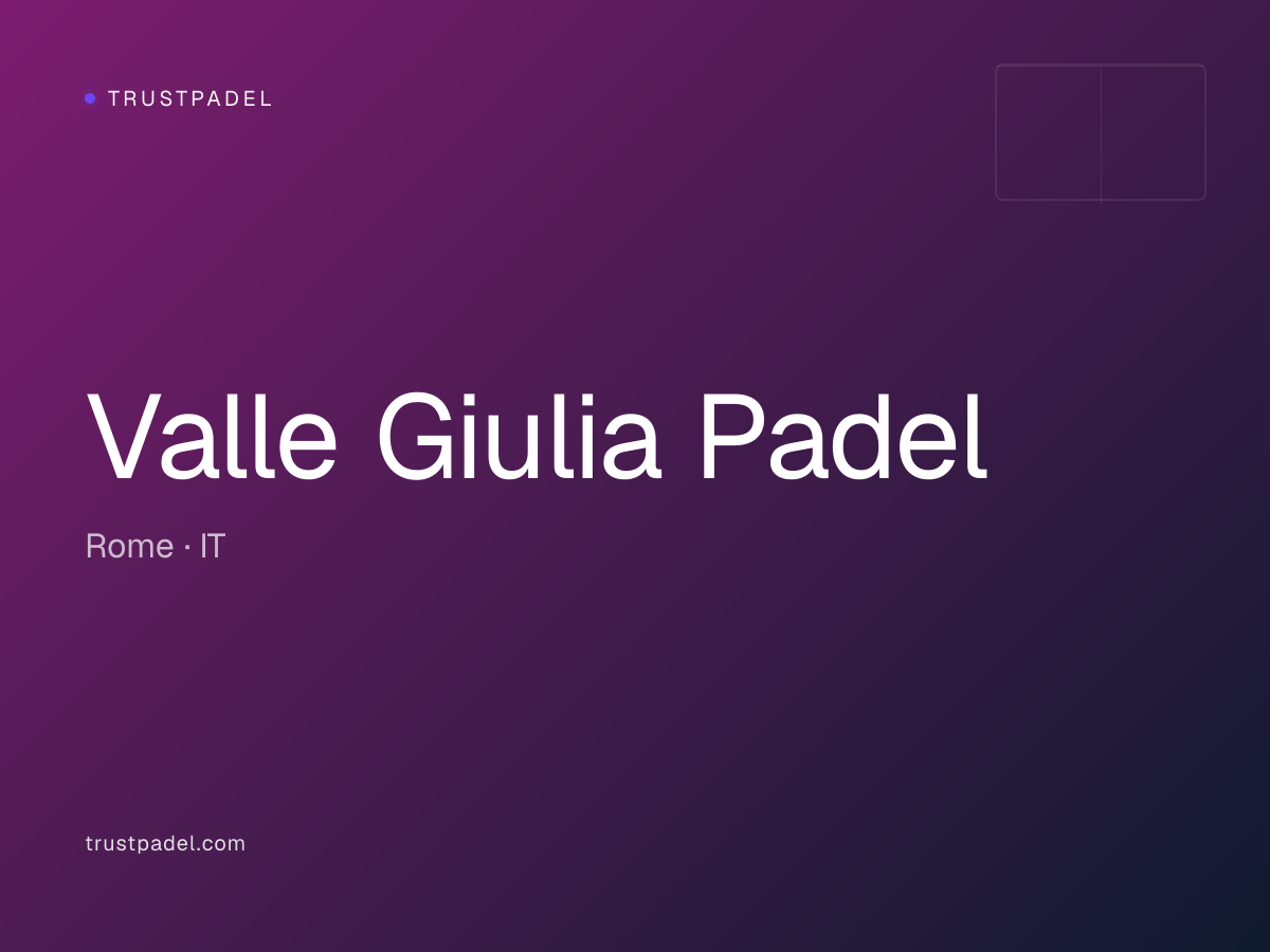 Valle Giulia Padel padel club