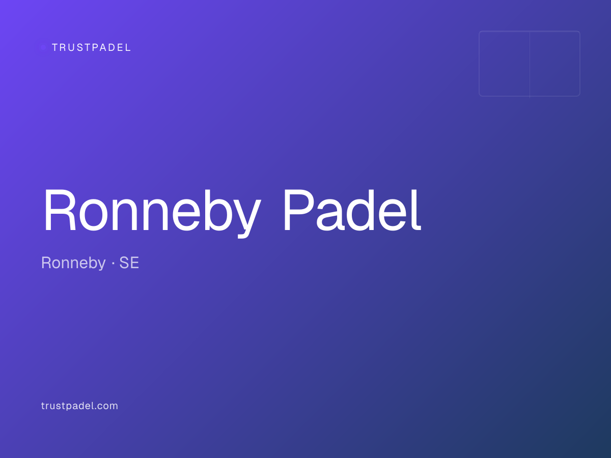 Ronneby Padel padel club
