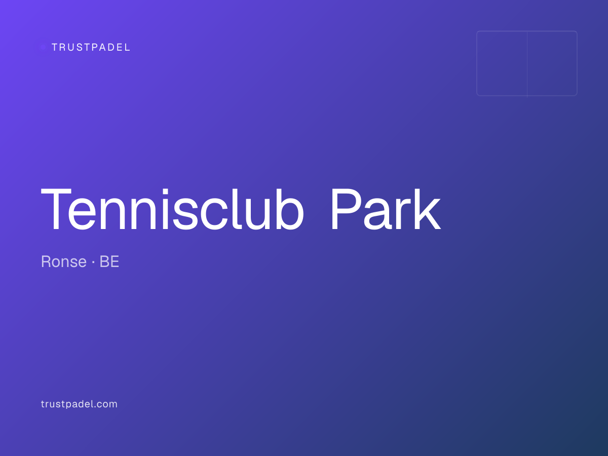 Tennisclub Park padel club