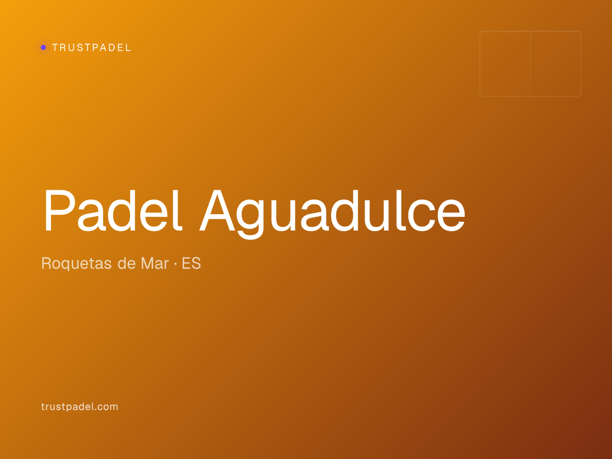 Padel Aguadulce padel club