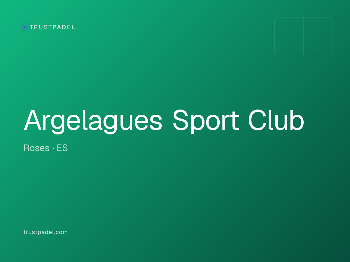 Argelagues Sport Club padel club