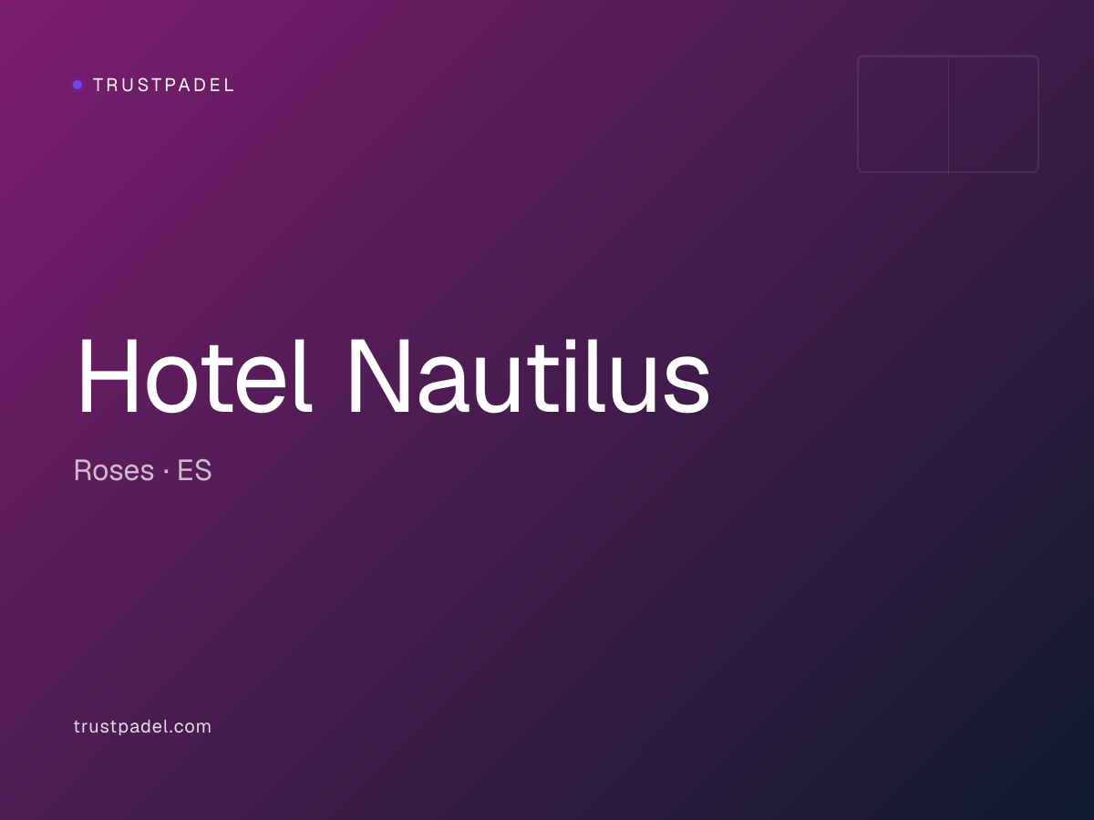 Hotel Nautilus padel club