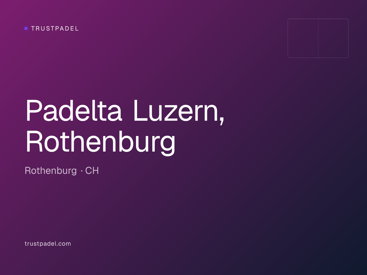 Padelta Luzern, Rothenburg padel club