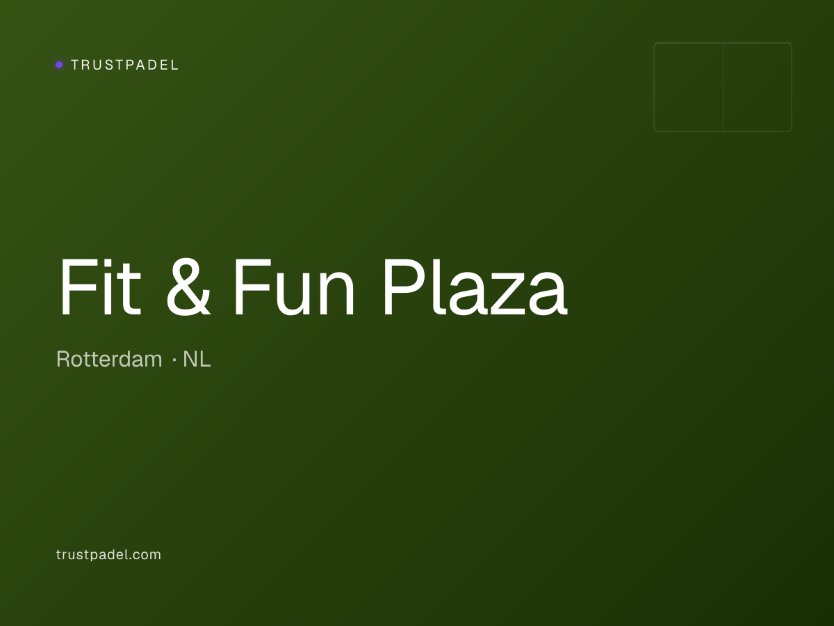 Fit & Fun Plaza padel club