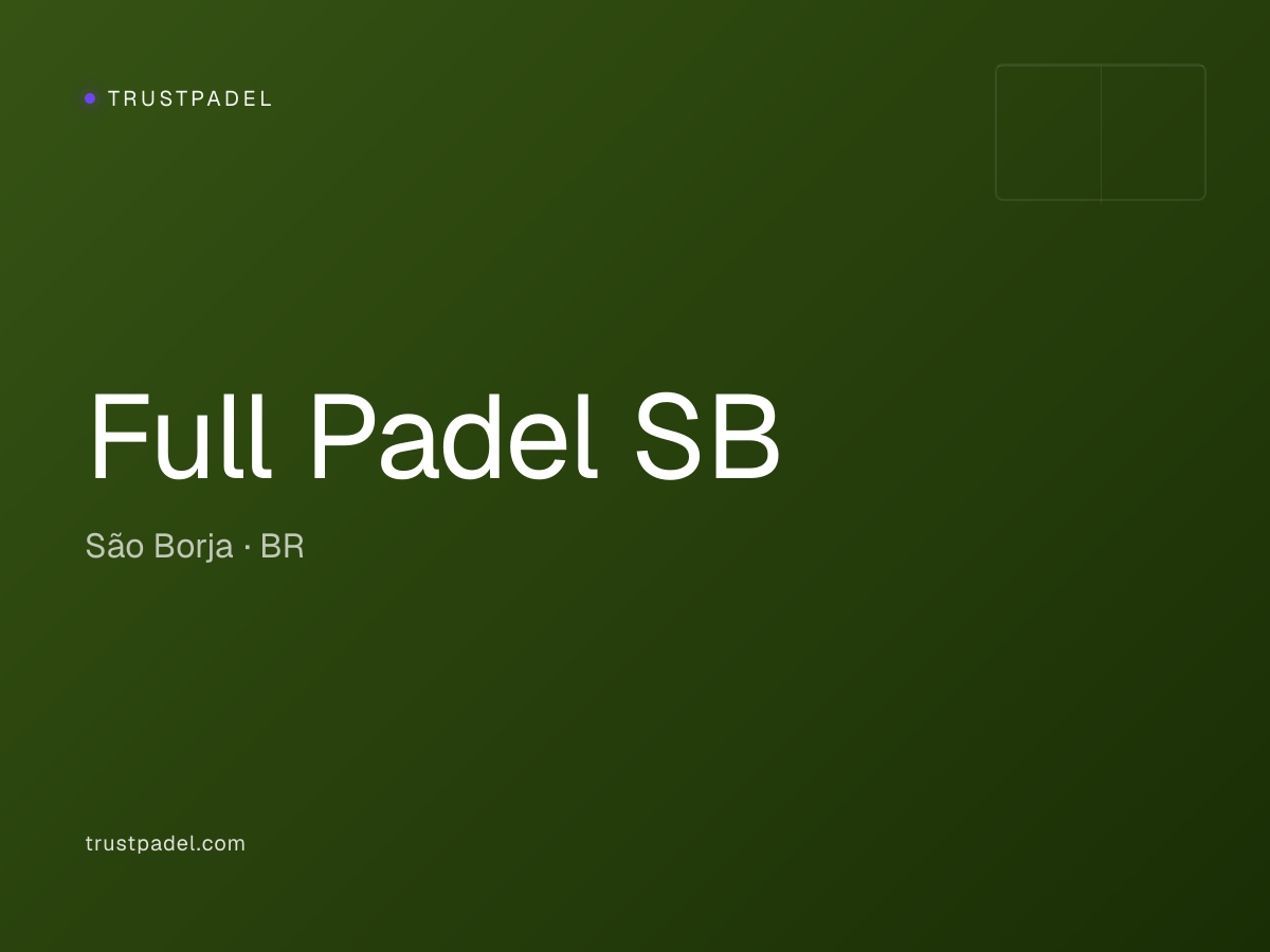 Full Padel SB padel club
