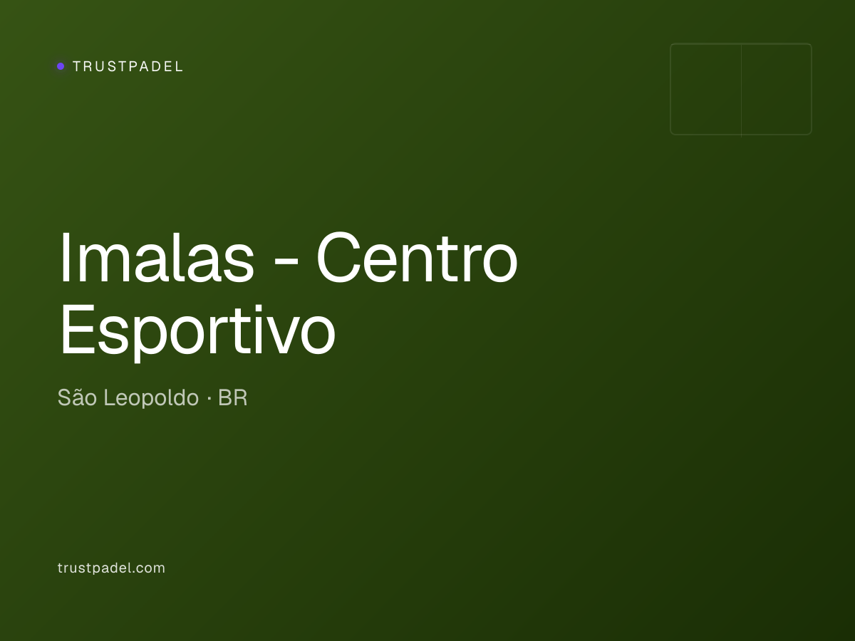 Imalas - Centro Esportivo padel club