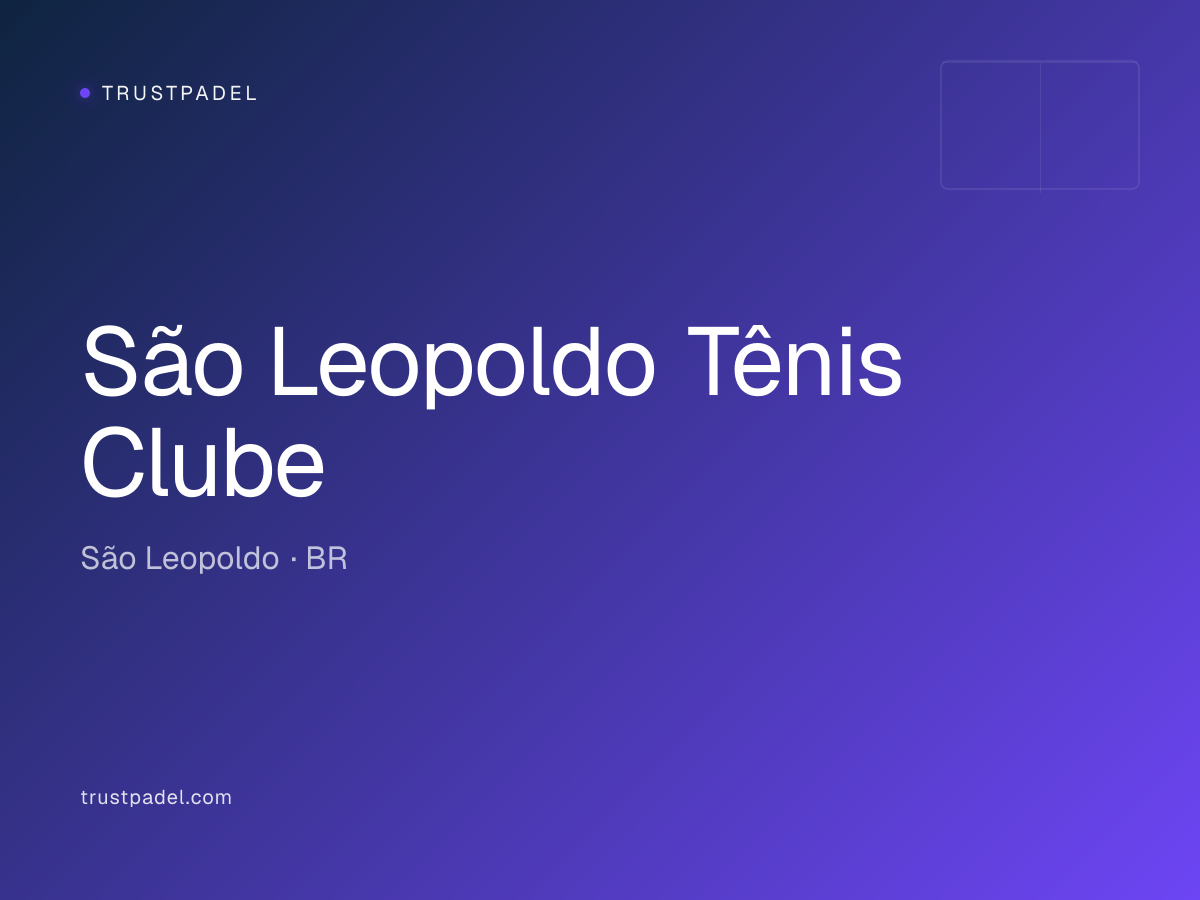 São Leopoldo Tênis Clube padel club