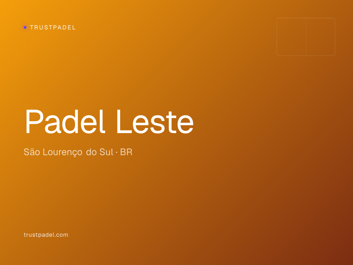 Padel Leste padel club