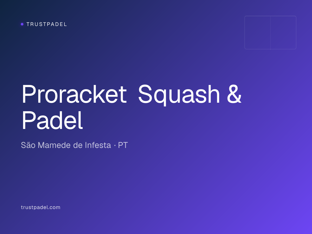 Proracket Squash & Padel padel club