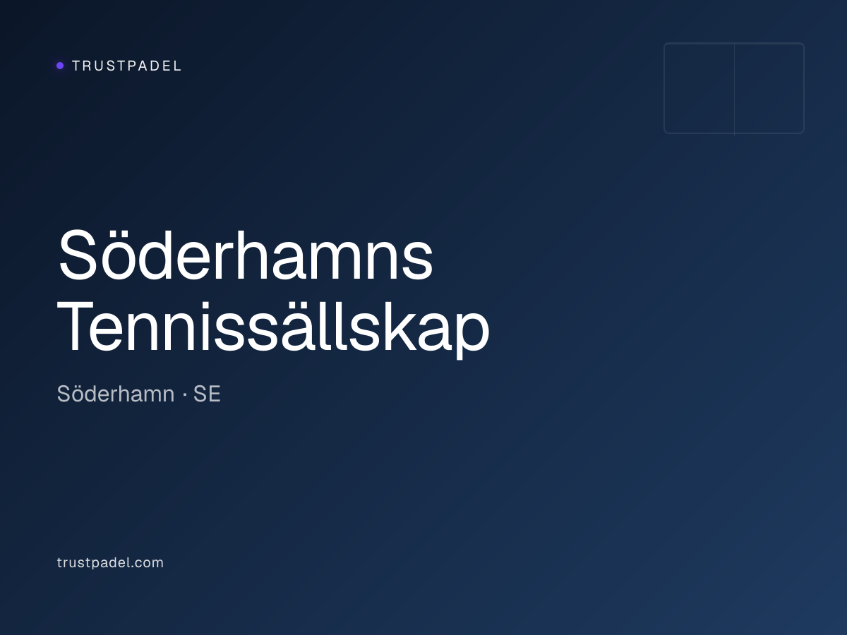 Söderhamns Tennissällskap padel club