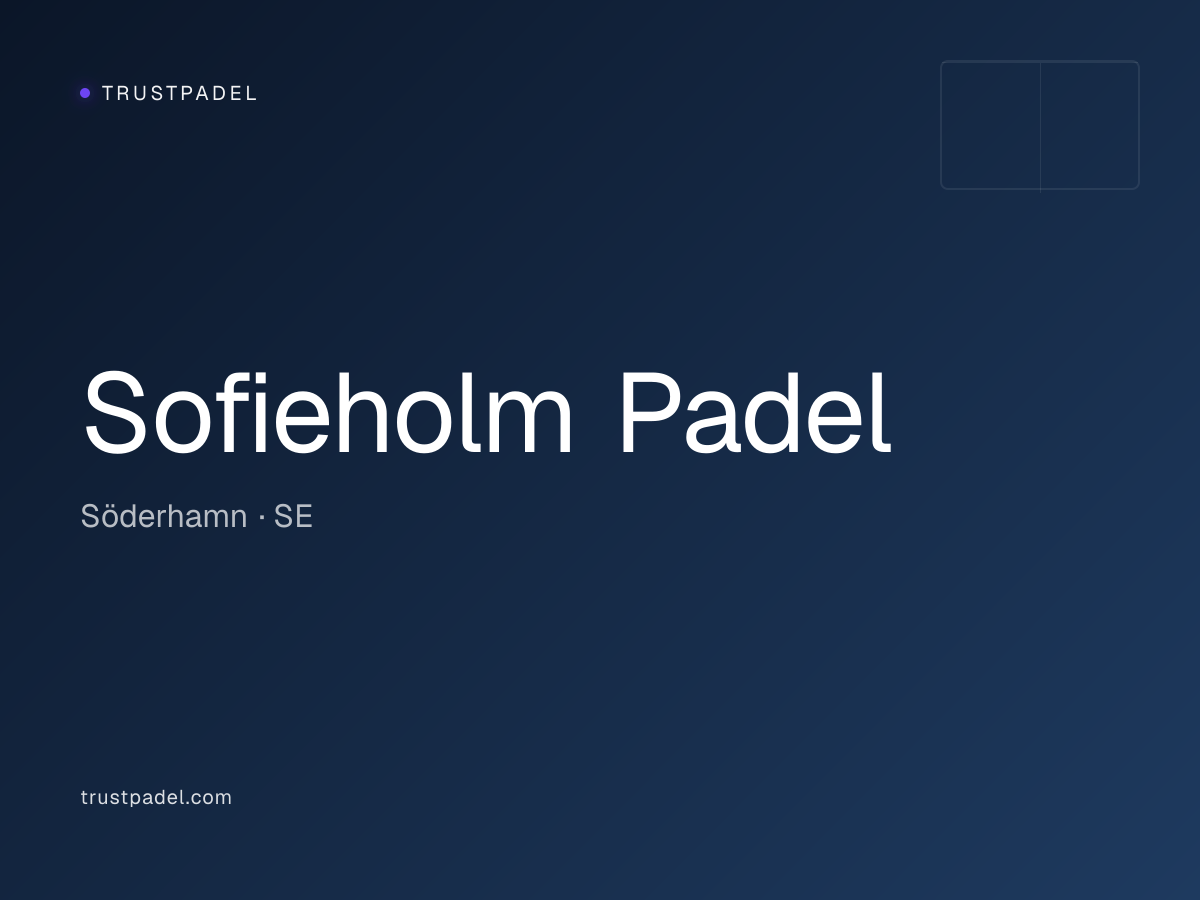 Sofieholm Padel padel club
