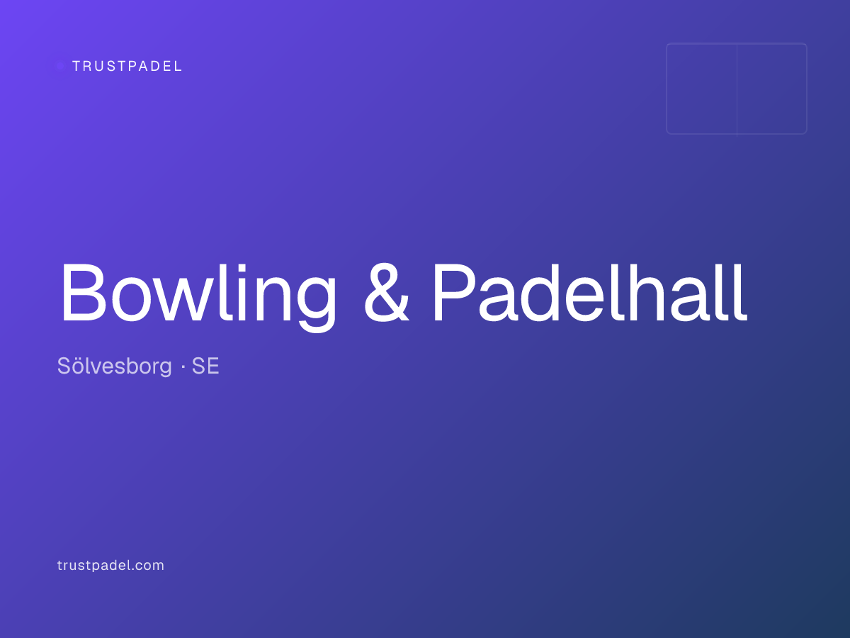 Bowling & Padelhall padel club
