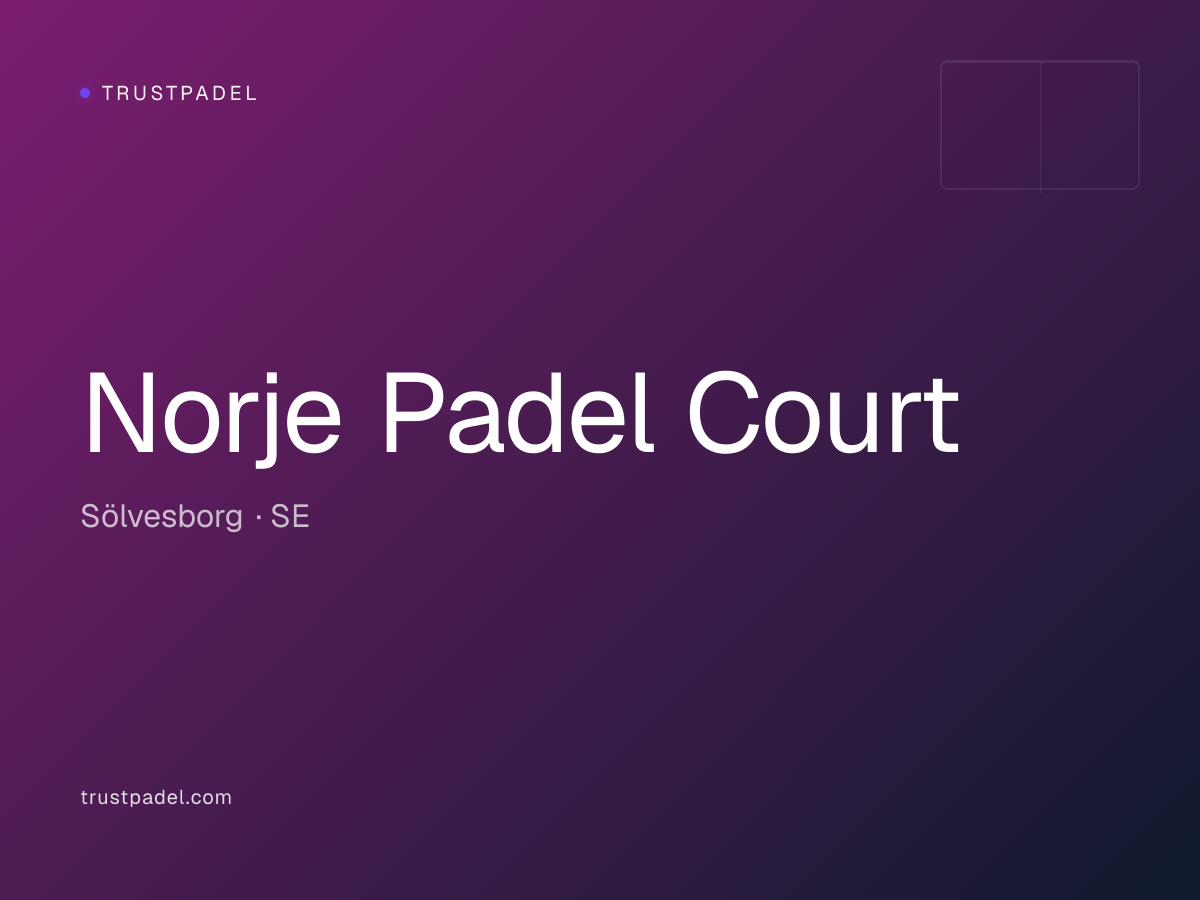 Norje Padel Court padel club