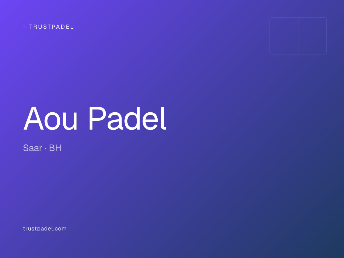 Aou Padel padel club