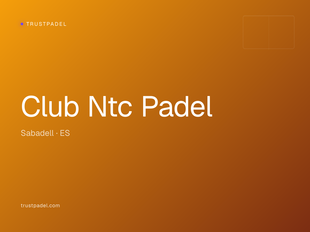 Club Ntc Padel padel club