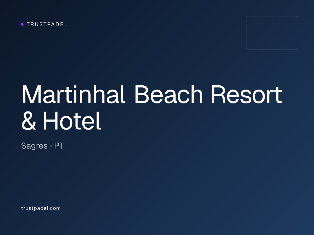 Martinhal Beach Resort & Hotel padel club