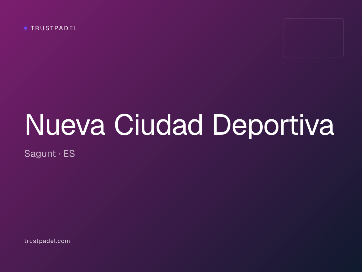 Nueva Ciudad Deportiva padel club