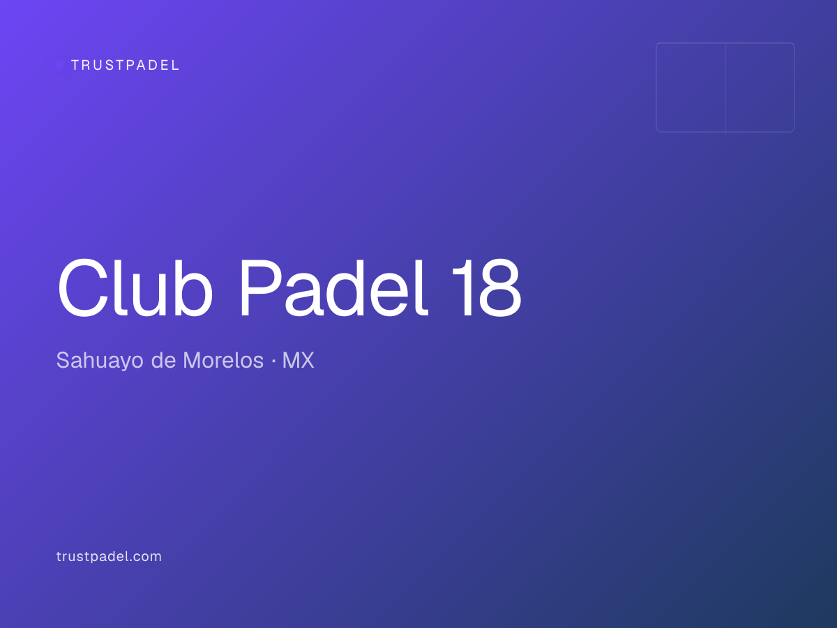 Club Padel 18 padel club