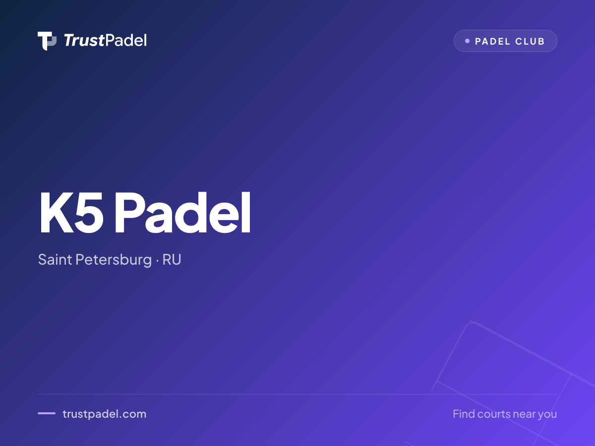 K5 Padel padel club