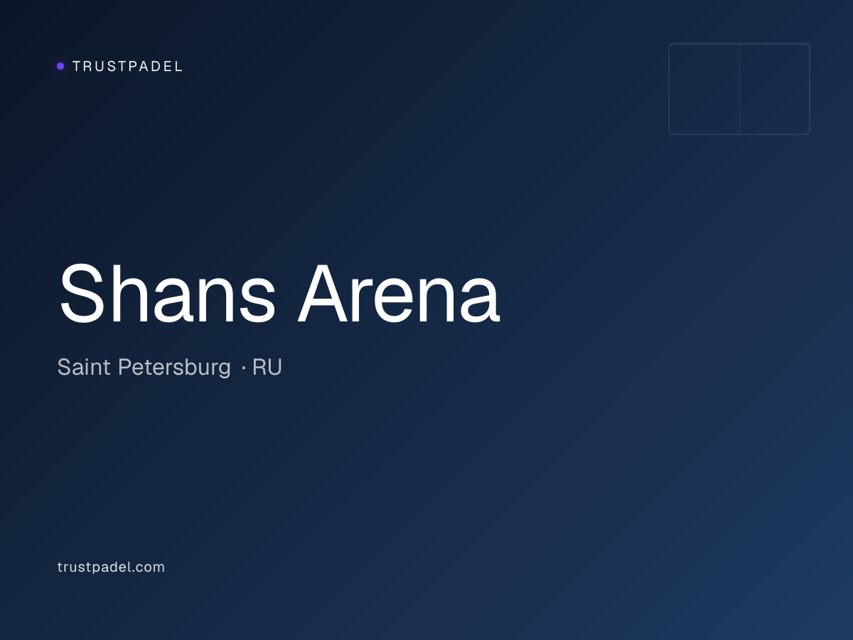 Shans Arena padel club