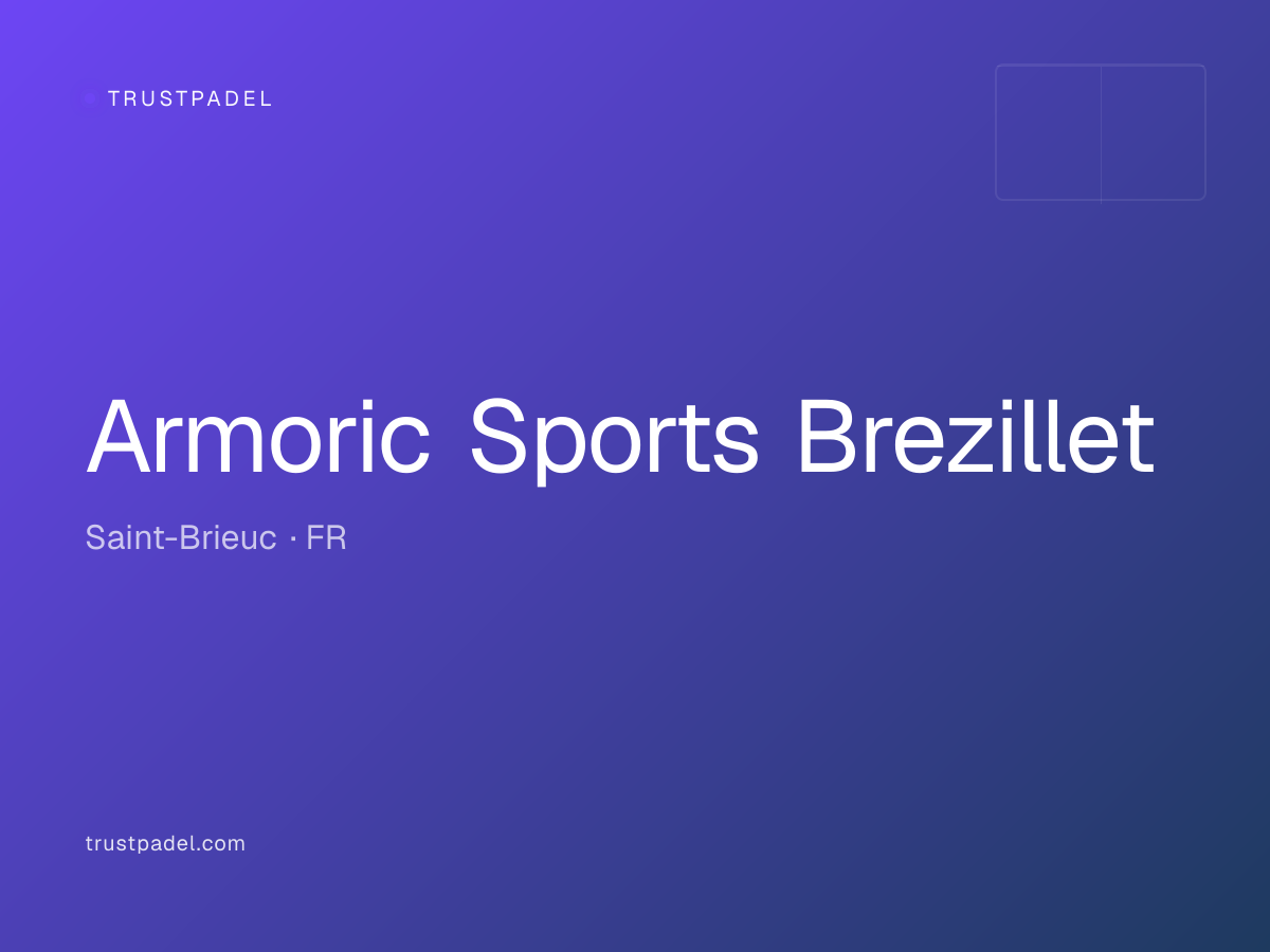 Armoric Sports Brezillet padel club