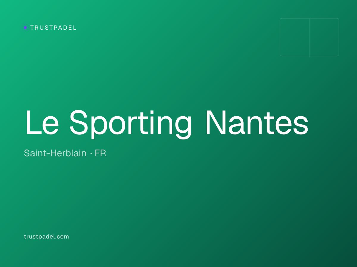 Le Sporting Nantes padel club