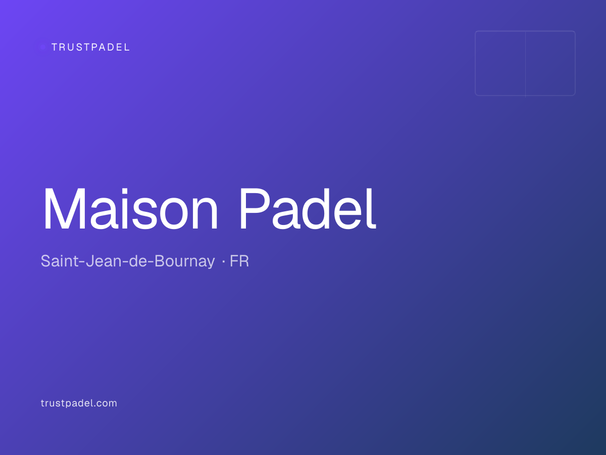 Maison Padel padel club