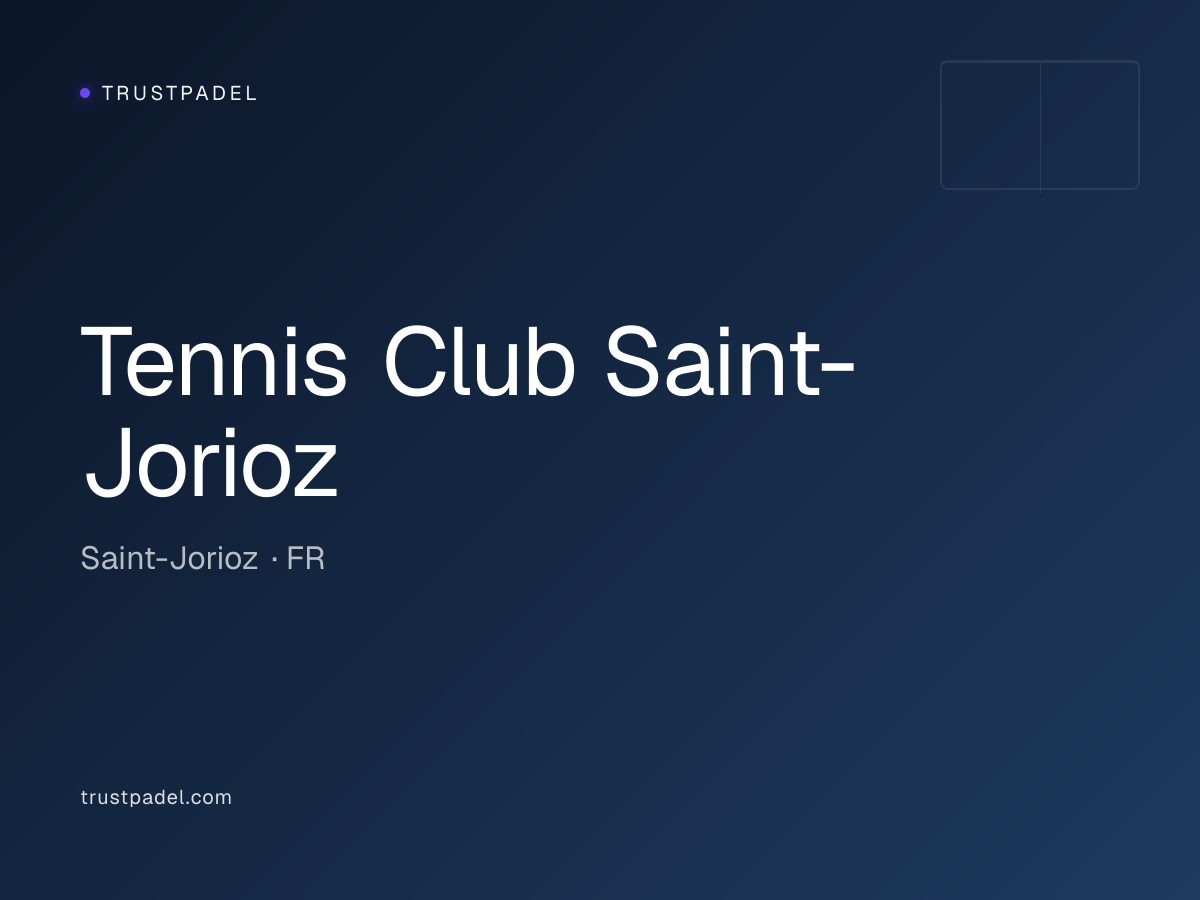 Tennis Club Saint-Jorioz padel club