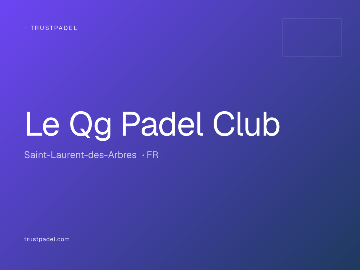 Le Qg Padel Club padel club