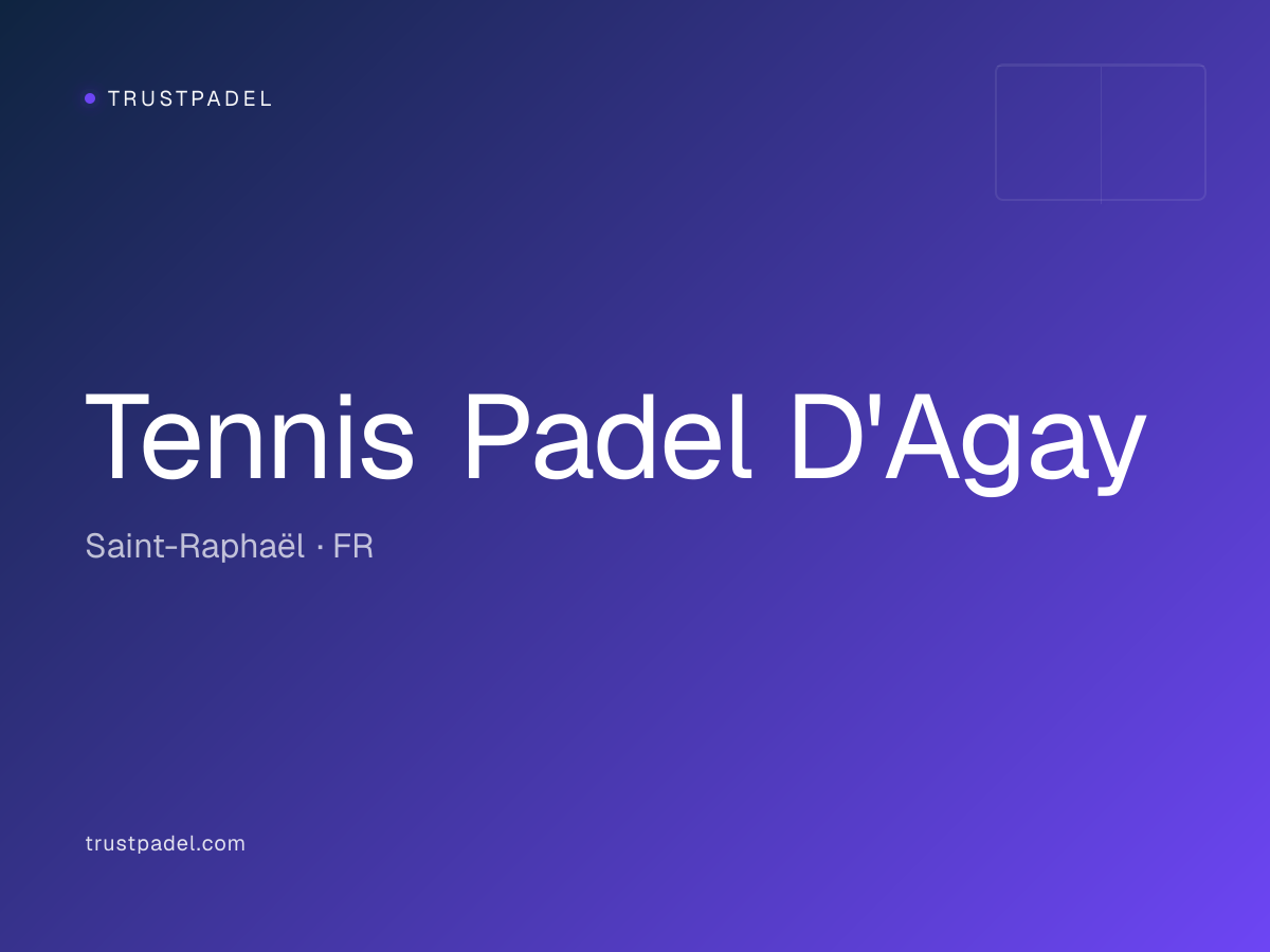 Tennis Padel D'Agay padel club