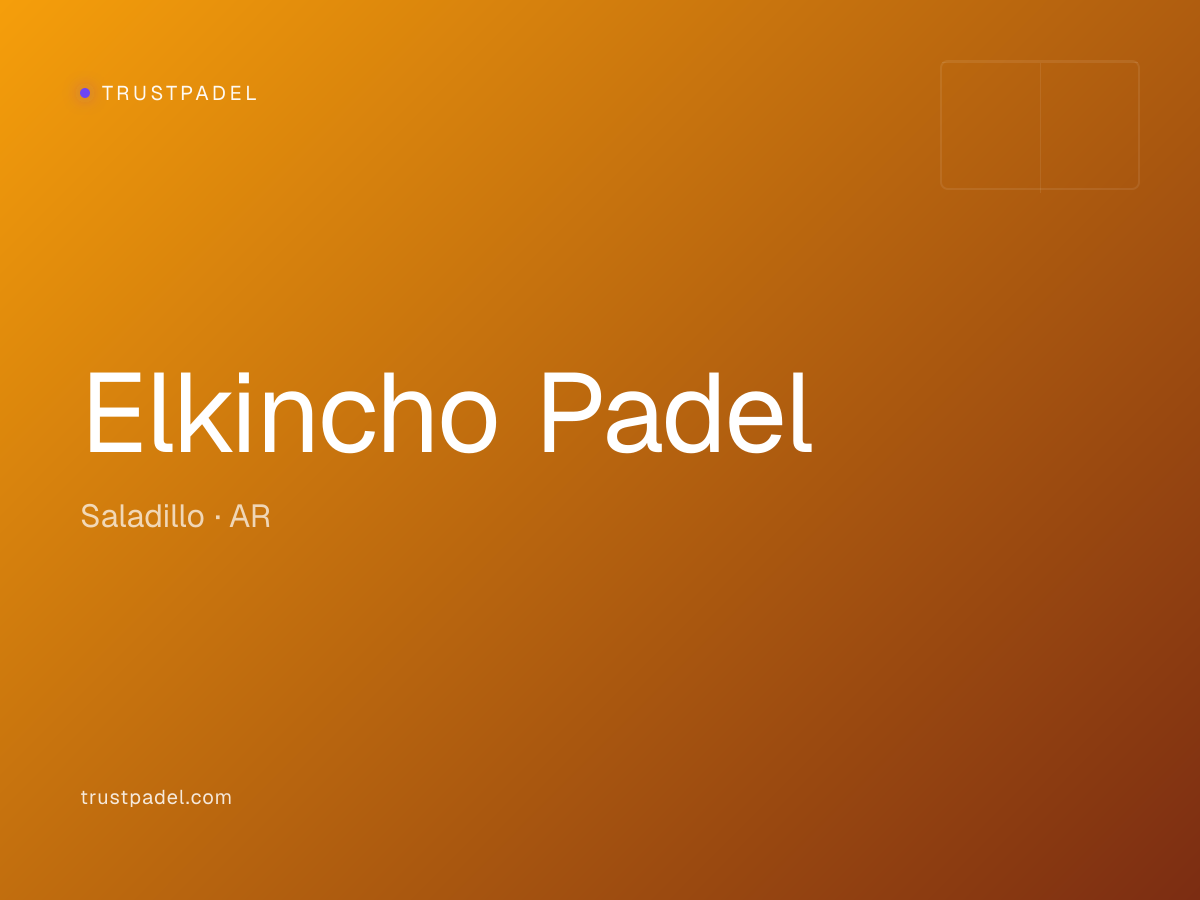 Elkincho Padel padel club
