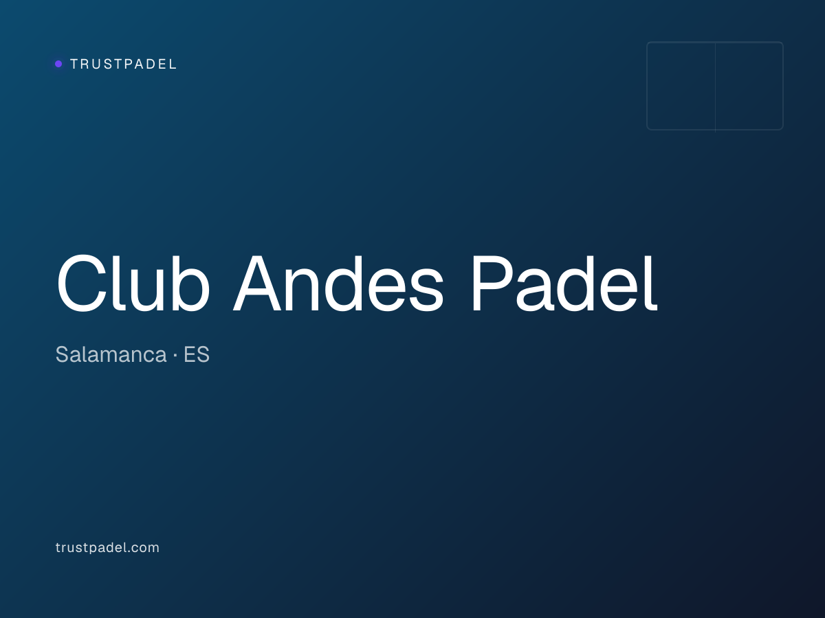 Club Andes Padel padel club