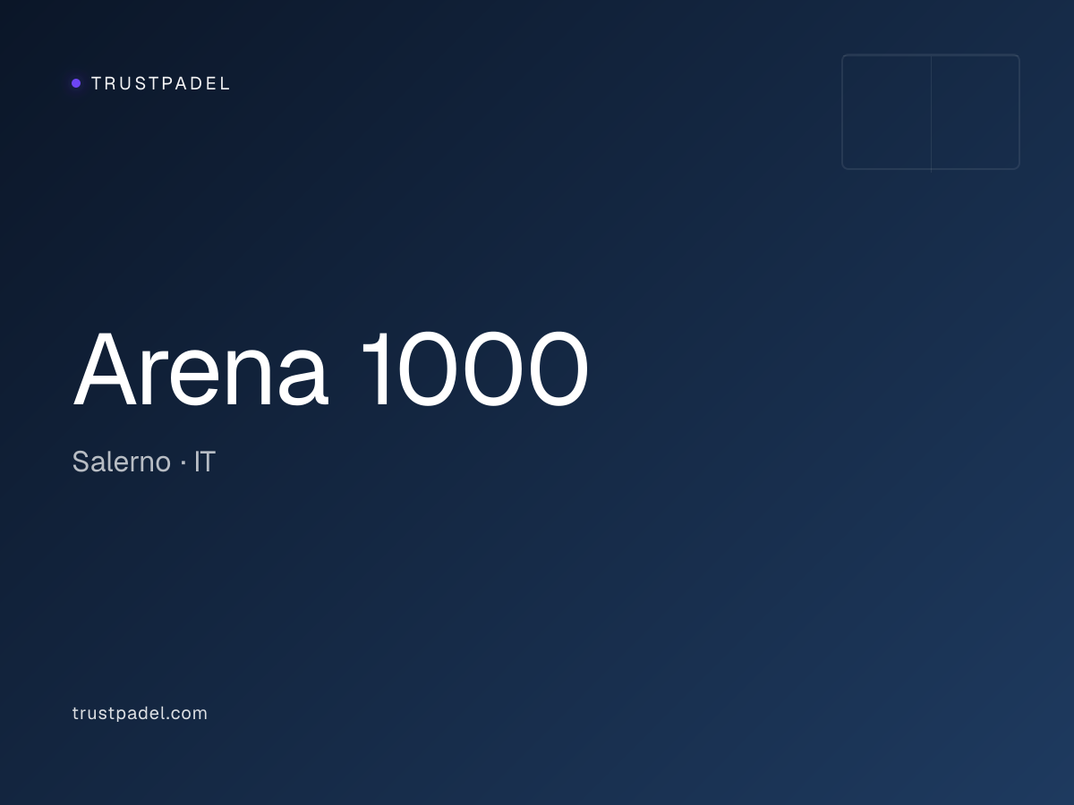 Arena 1000 padel club