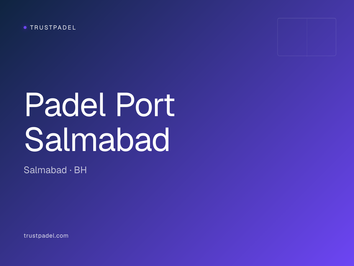 Padel Port Salmabad padel club