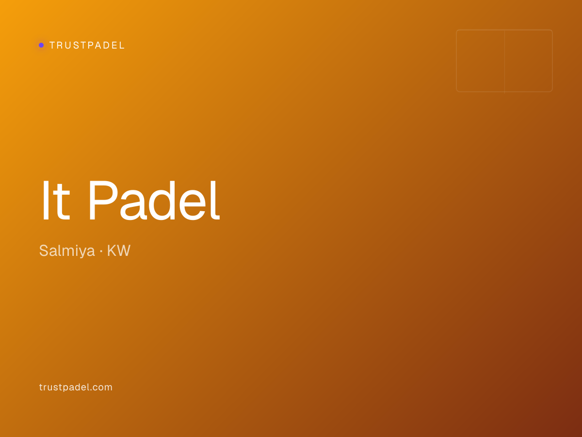 It Padel padel club